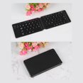 thumbnail image 4 of Clavier BT Pliable Format de Poche avec Interrupteur à Ciseaux, Clavier Compatible avec iOS/Android/Windows, Ordinateurs Portables, Tablettes, Téléphones Cellulaires, Blanc, 4 of 8