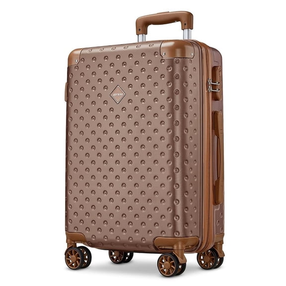Joyway Hardshell Carry On Luggage with Spinner Wheels, Lightweight ABS Travel Suitcase with Telescopic Handle & Secure Zipper, Durable Rolling Luggage for Business & Vacation