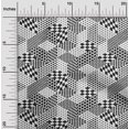 thumbnail image 2 of oneOone Rayon Black Fabric Geometrical Mix Craft Projects Decor Fabric Printed By The Yard 56 Inch Wide, 2 of 4