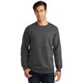 thumbnail image 1 of Port & Company ® Fan Favorite Chandail en Molleton à Col Rond. Pc850 TG Gris Charbon Foncé, 1 of 1