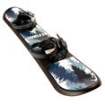 thumbnail image 1 of Hurley Planche à Neige Imprimée de 48 Pouces pour Débutants avec Fixations Bleu, 1 of 1