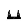 thumbnail image 4 of Dura Faucet Faucet DF-SA100C-MB Classical Series; Used For RV Shower; 2 Valve; Single Piece Wall Mount; Lever Classical Handle; Bisque Parchment/Plastic; 2 Hole Application; 4 Inch Center Distance, 4 of 8