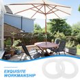 thumbnail image 3 of KAKOWELY 2Pcs Outdoor Umbrella Rings Silicone Table Umbrella Rings Umbrella Supply,2.36X"X2.36"X0.39", 3 of 5