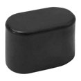 thumbnail image 2 of MYG 10 X Rubber Chair Leg Cap Oval Covers Furniture Table Feet Floor Protectors, 2 of 9