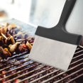 thumbnail image 3 of Versatility Griddle Cleaning Kit Grill Cleaner Tool Set for Hot or Cold Surfaces Scraper Cleaning Brushes,1 x stainless steel griddle scraper 5 x Scouring Pad 1 x handle, 3 of 9