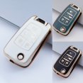 thumbnail image 3 of 5 Button Key Cover Fob Case For Chevrolet For Camaro For Cruze-Malibu For Buick, 3 of 5