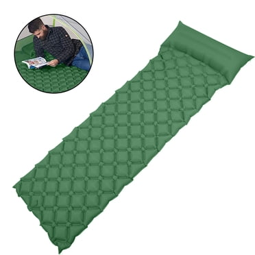 Sleeping mat Camping sleeping mat Ultralight Small pack size. Inflatable air mattress for outdoor camping, travel, trekking and backpacking
