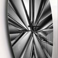 thumbnail image 2 of Designart Fond de cristal futuriste horloge murale, 2 of 4