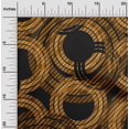 thumbnail image 2 of oneOone Cotton Poplin Brown Fabric Geometrical Sewing Craft Projects Fabric Prints By Yard 56 Inch Wide, 2 of 4
