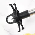 thumbnail image 4 of fheaev No-hole Hanging Rack Stainless Steel Cutlery Organizer Kitchen Storage Rack Cooking Spatula Soup Spoon, 4 of 9