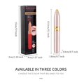 thumbnail image 3 of CHOK Eyebrow Hair Remover  Painless-Precision Eyebrow Trimmer Brows Epilator Eye Brow Facial Face Razor for Face Lips Nose Facial Hair Removal Clearance, 3 of 3