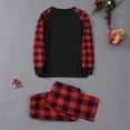 thumbnail image 5 of Kcodviy Dad Man Christmas Set Family Plaid Pajamas Family Clothes Matching Cute Family Christmas Pajamas Pants Christmas Plaid Long Sleeve Tops Pants Sweatshirt Pajamas Outfits Clothes, 5 of 5