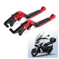 thumbnail image 1 of Motorcycle Brake Handles, Easily Installed CNC Aluminum Alloy 2 Pcs Motorcycle Brake Levers    For Motorbike Modification, 1 of 8
