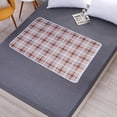 thumbnail image 2 of Feltree Extra-Large Washable Underpad, 60x40 Inch Waterproof Bed Pad with Non-Slip Back, Breathable Cotton Reusable Incontinence Pads for Seniors, Postpartum & Menstrual Care, 2 of 8