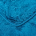 thumbnail image 2 of JML Warm Fleece Blanket, 1 Ply Lightweight Embossed Bed Blanket, Queen (75"x 91"), 2 of 7