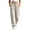 Beige, variant on Zulora Women's Casual Daily Solid Color Sports Cargo Pants with Pockets Drawstring Loose Straight - Leg Trousers for Spring Summer Fall