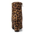 thumbnail image 3 of Unique Bargains Women's Side Zipper Block Heel Ankle Boots, 3 of 7