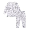 thumbnail image 1 of MIASHUI Kid DIY Hand Painted Homewear Set Boy Girl Pajama Sets Cute Funny Cartoon,White,2-3 Years, 1 of 7