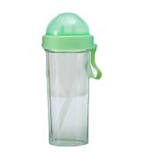 Danhjin Water Bottle 600ml Bottle Plastic Cup Transparent Matte Portable Not Easy To Break Water Cup Outdoor Sports Travel Water Bottle Portable Leak-proof