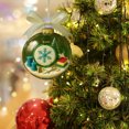 thumbnail image 1 of REK Holiday Sewing Snow Globe Clear Festive Hanging For And Sewing Craft Room, 1 of 4