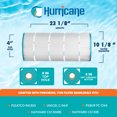 thumbnail image 3 of Hurricane Filters HF9441-01 Advanced Pool and Spa Cartridge Filter Replacement, 3 of 9