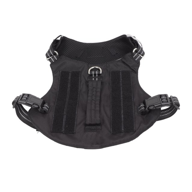 Dog Harness Comfortable And Breathable Reflective Pet Chest Harness For Medium And Large DogsBlack No Accessories M