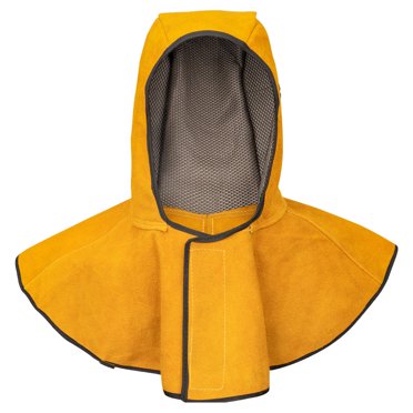 Cowhide Welding Welder Protective Head Neck Protection Flame Retardant