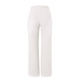 thumbnail image 3 of Womens Elastic High Waist Wide Leg Jeans with Fleece Lining, 3 of 5