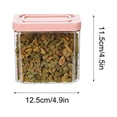 thumbnail image 2 of zanvin Grain Storage Tank , Food Storage Container With Lids, Tall Airtight Food Storage Jar, BPA Free Plastic Food Storage Container Kitchen Pantry Containers For Cereal, Flour And Sugar, 2 of 2