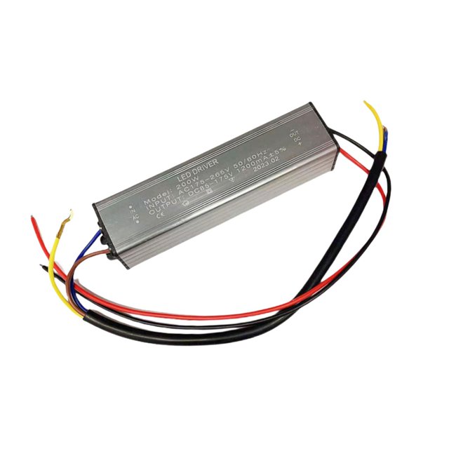DOLITY IP66 Waterproof LED Driver Aluminum for LED Strips Indoor Outdoor Light 200W 1200mA