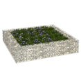 thumbnail image 1 of vidaXL Gabion Lit Surélevé Acier Galvanisé 100x100x20 cm, 1 of 3