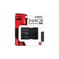 thumbnail image 1 of Kingston Clé USB DataTraveler 100 G3 64Go paquet de trois, 1 of 3