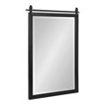 thumbnail image 1 of Kate and Laurel Chadbolt Framed Wall Mirror, Black 22x33, 1 of 9