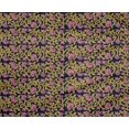 thumbnail image 4 of oneOone Polyester Lycra Fabric Leaves & Floral Block Print Sewing Fabric BTY 56 Inch Wide, 4 of 5