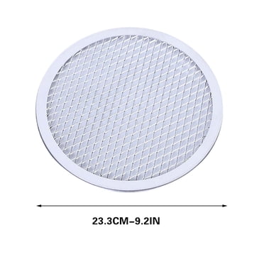 Pompotops Aluminum Pizza Mesh Pizza Plate Thickened Mesh Mesh Tool Grill Baking Pizza Circle Clearance