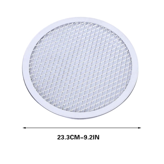 CEHVOM Aluminum Pizza Mesh Pizza Plate Thickened Mesh Mesh Tool Grill Baking Pizza Circle Clearance.