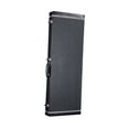 thumbnail image 2 of Bunblic Electric Bass Case Instrument Box Portable Locking Latch Dustproof Professional Shock Resistance Wooden Hard Shell Black Lining, 2 of 8