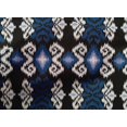 thumbnail image 4 of oneOone Cotton Poplin Fabric Diamond & Swirl Ikat Decor Fabric Printed BTY 56 Inch Wide, 4 of 4