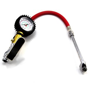 Dial Tire Inflating Gun Maximal 220PSI Air Rubber Hose Car Vehicle Truck Repair Tool Inflating Tire Air Pressure Inflator