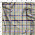 thumbnail image 3 of Soimoi Poly Georgette Fabric Plaid Check Print Fabric by Yard 52 Inch Wide, 3 of 5