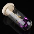 thumbnail image 4 of Noref Preserved Rose Flower LED Light with Glass Cover & Wooden Base Valentines'Day Wedding Gift, 4 of 8