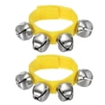 thumbnail image 1 of PRETXORVE 2 Pcs Clochettes de Poignet Clochettes Grelots Clochettes de Cheville Clochettes de Poignet Bracelet Instruments de Percussion Musical 4 Clochettes pour Fête, 1 of 1