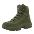 thumbnail image 1 of HBFAGFB Espadrilles pour Hommes Mode Montantes Semelle Épaisse à Lacets Chaussures de Randonnée Chaussures de Course Vert Taille 46, 1 of 8