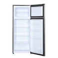 thumbnail image 4 of Magic Chef 7.3 Cu. ft. 2-Door Mini Refrigerator with Freezer, Platinum Steel, ENERGY STAR®, 4 of 7