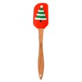 thumbnail image 1 of Gkeoshab Bakeware Scraper Kitchen Handle Baking Wooden Tools Design Spatula Silicone Christmas Kitchen，Dining & Bar Home & Garden, 1 of 3