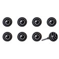 thumbnail image 1 of KNOB-IT VINTAGE HANDPAINTED CERAMIC KNOBS (8 Pack) K000001, 1 of 3