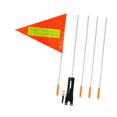 thumbnail image 4 of koolsoo Bike Flag with Pole Tent for for Chairwheels Golf Cart Outdoor 30cm, 4 of 9