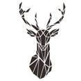 thumbnail image 4 of Decodeary Self Adhesive 3D Deer Head Mirror Wall Sticker For Easy Application black S 5Set, 4 of 6