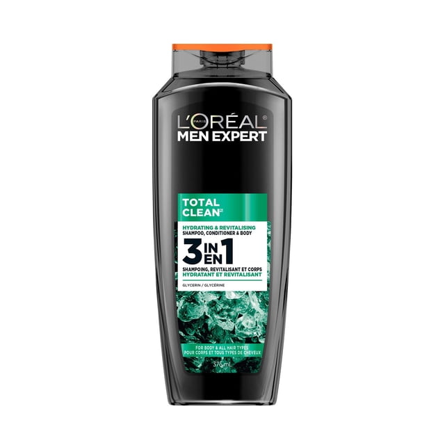 L'Oréal Paris Men Expert Total Clean Shampooing 3 en 1