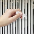 thumbnail image 2 of Vertical Blind Repairing Vane, Metal Vertical Blind Repairing Tabs, Metal Tabs Replacement for Vertical Blinds Replacement Slats, White 6PCS, 2 of 8